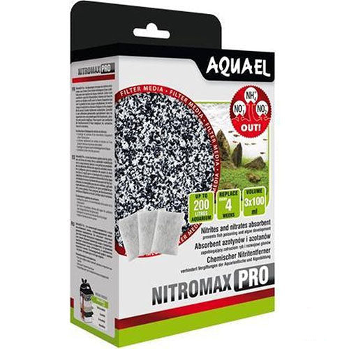 Aquael NitroMax Pro - Filtert nitriet en nitraat uit Aquarium - Inhoud: 3 x 100ml
