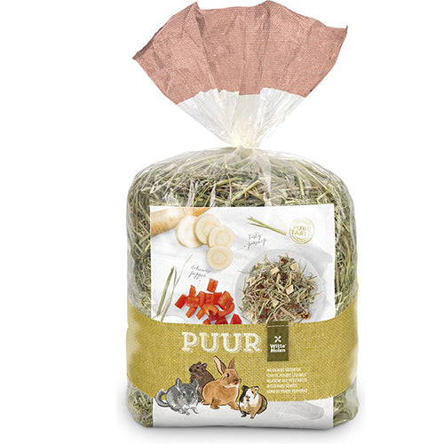 Witte Molen - Knaagdierenvoer  - Puur Weidehooi Groenten 500gr