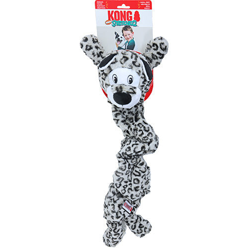 Kong hond Stretchezz jumbo, snow leopard XL  - 58 cm