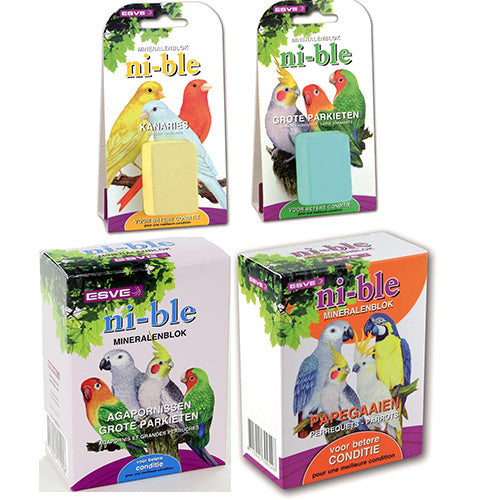 Esve Ni-Ble - Piksteen - Mineralenblokken voor vogels