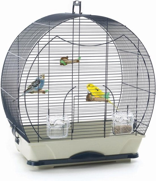 Savic vogelkooi Evelyne blauw graniet - 52 x 32,5 x 55 cm