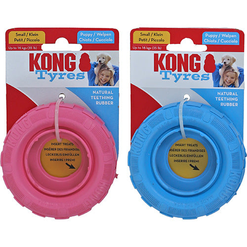 Kong hond Puppy Tyres, small.