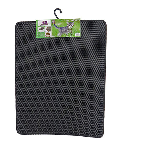 Boony kattenbakmat zwart in twee maten