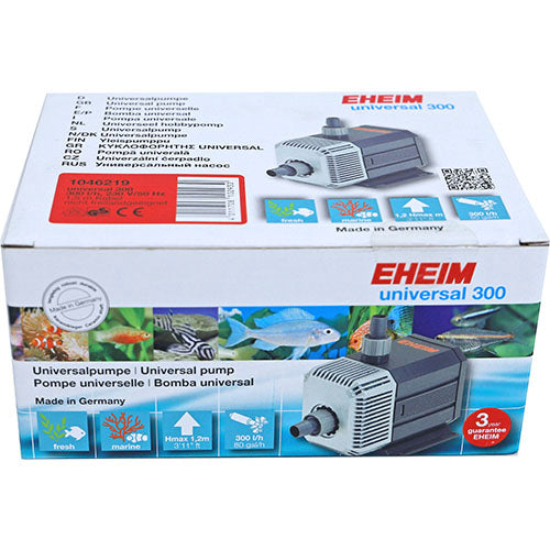 Eheim universele pomp - 300 - 600 - 1200 - 2400 l/uur