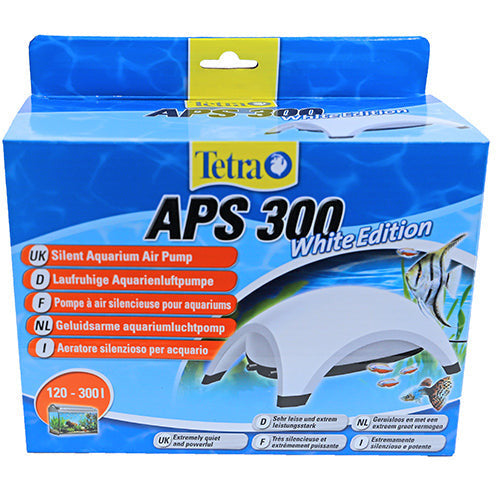 Tetra APS Aquarium Luchtpompen - Wit of Zwart - 5 varianten