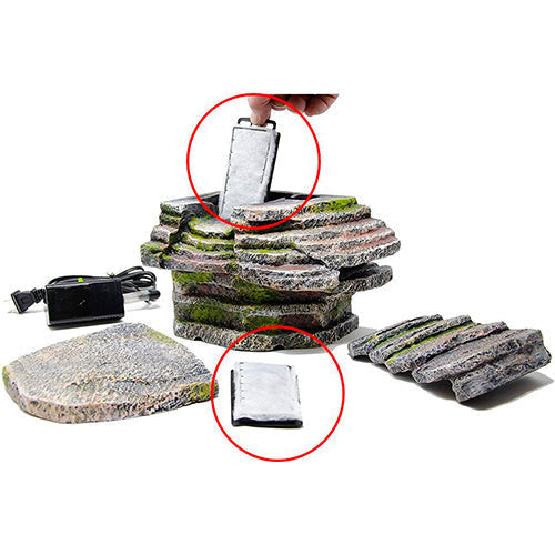 Turtle Waterval Met Filtersysteem 23,5 x 22 x 19 cm