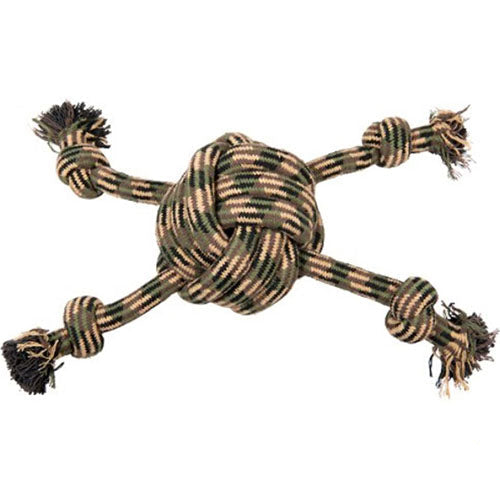 Jack and Vanilla Camouflage Seilhalfter grün/braun 45-48 cm