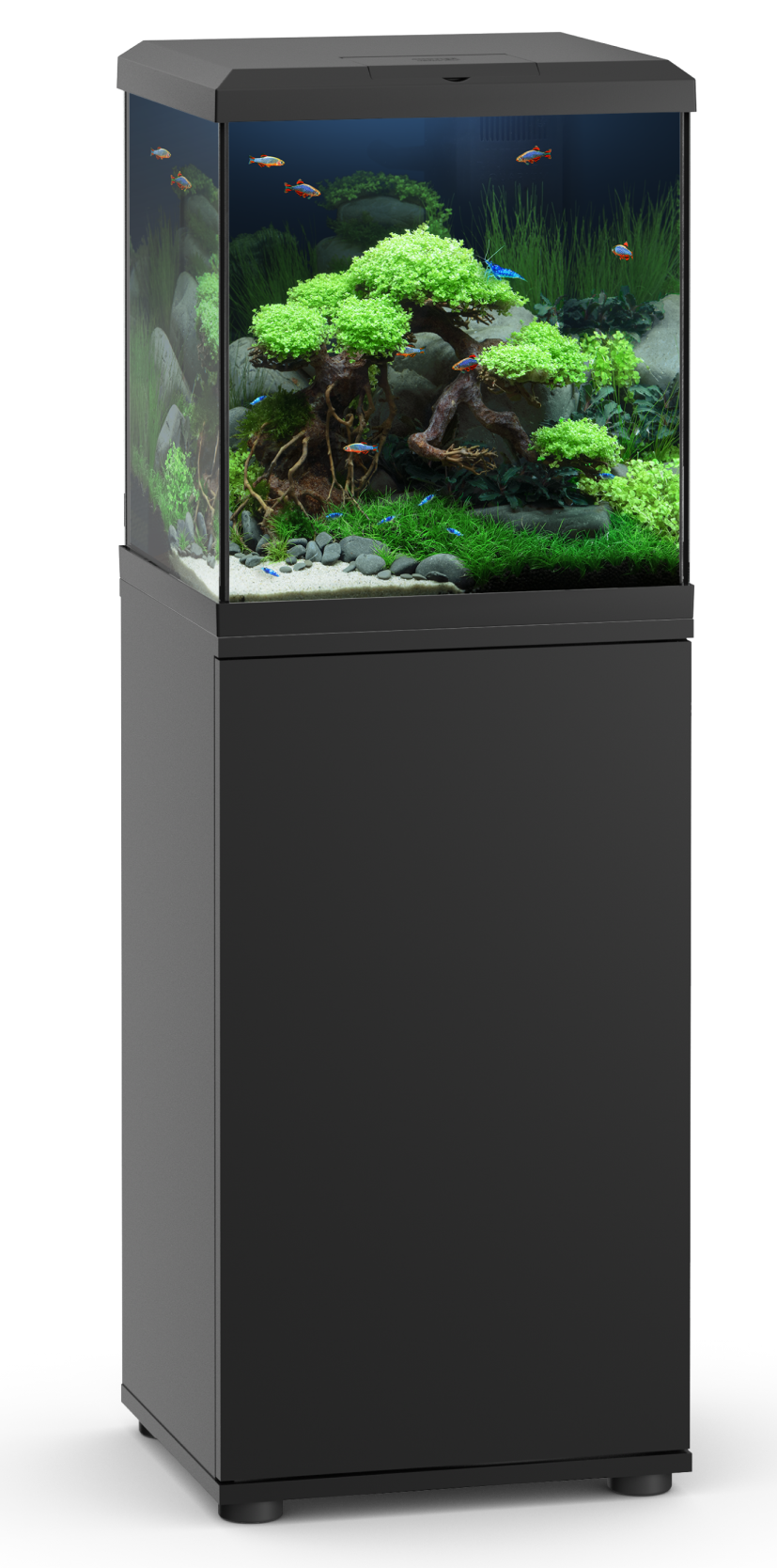 Juwel Möbelbausatz SBX Vio Cube 54 Schwarz 41 x 36 x 73 cm