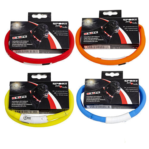 Jack and Vanilla LED Halsbanden - Verkrijgbaar in 4 kleuren