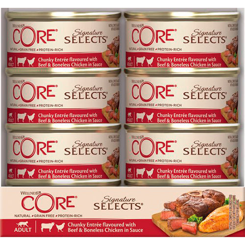 Well Core kattenvoeding - natte voeding - Sig Select 79 gram