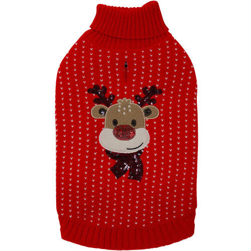 Jack and Vanilla 5th Avenue Dogwalk Kersttrui met Rendier in 2 kleuren en 5 maten