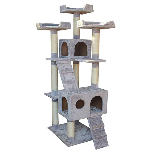 Jack and Vanilla  KRABPAAL Belle Grijs - 50 x 50 x 170 cm