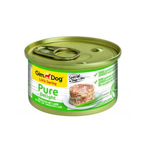 GimDog Little Darling pure delight kip en lam 85 gram