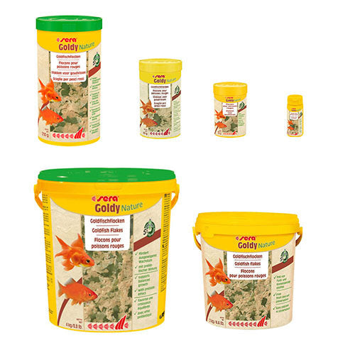 sera Goldy Nature goudvisvoer in verschillende maten