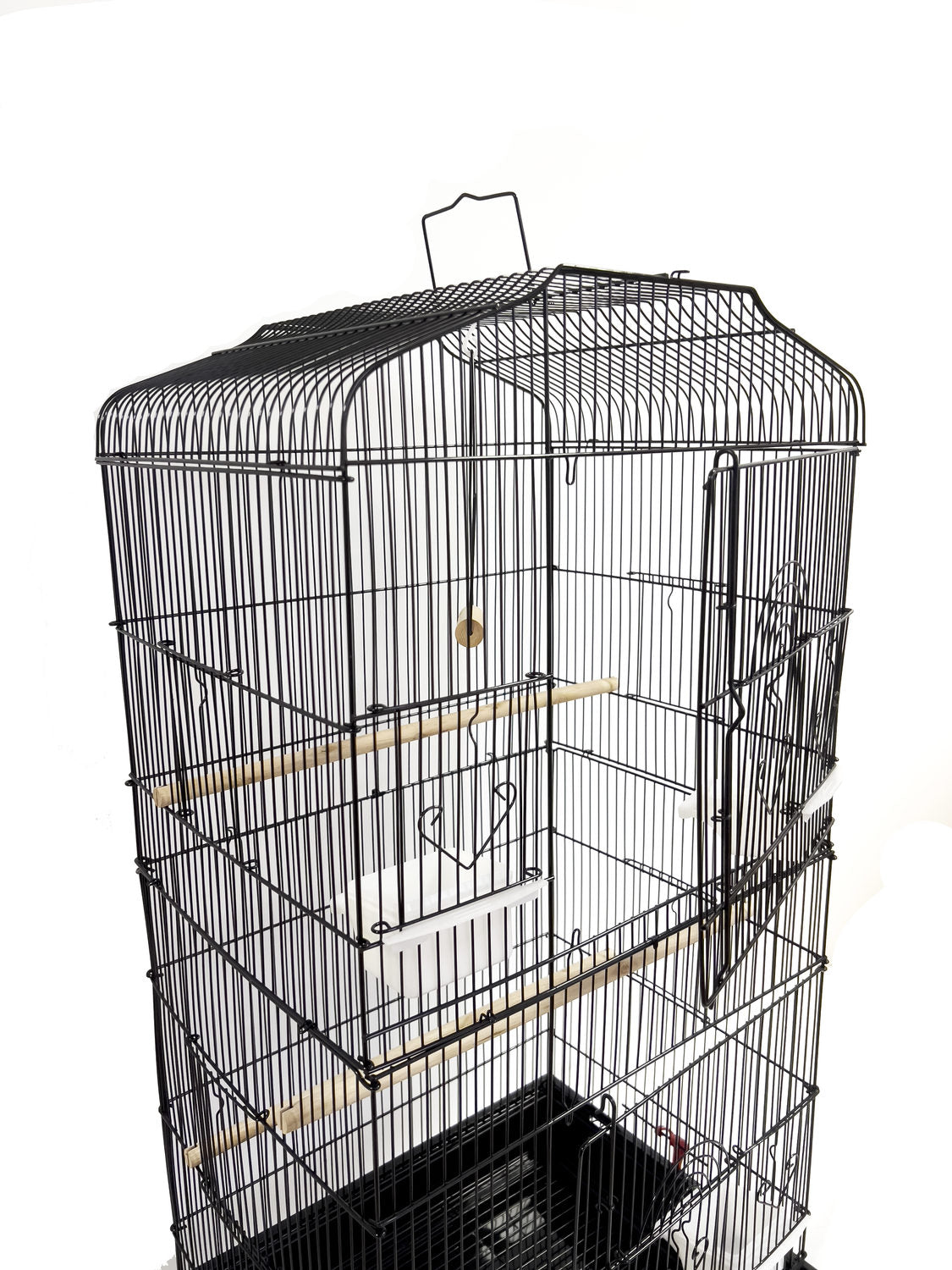 Peep vogelkooi op voet 46 x 36 x 154 cm