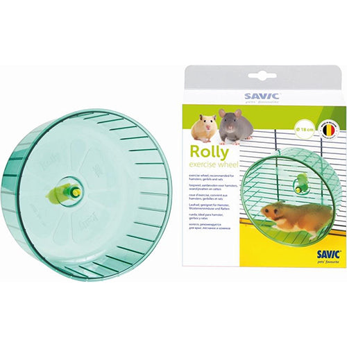 Savic Rolly Workout Wieltje – Ø 18 cm (Jumbo) - hamstermolen