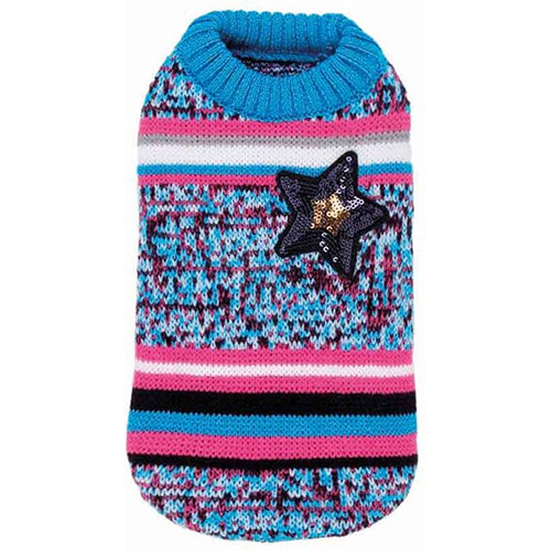 Croci - Hondentrui - SWEATER JEM PINK - Ruglengte: 25 cm