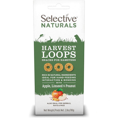 Harvest Loops 80G (Appel, Lijnzaad En Pinda) Science Selective Naturals Supreme