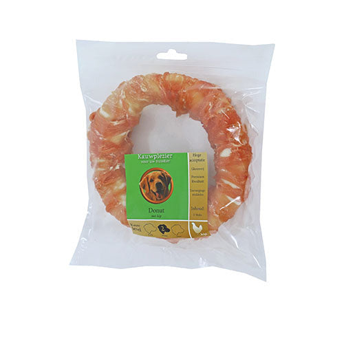 Natuurlijke snack donut met kip - 2 maten