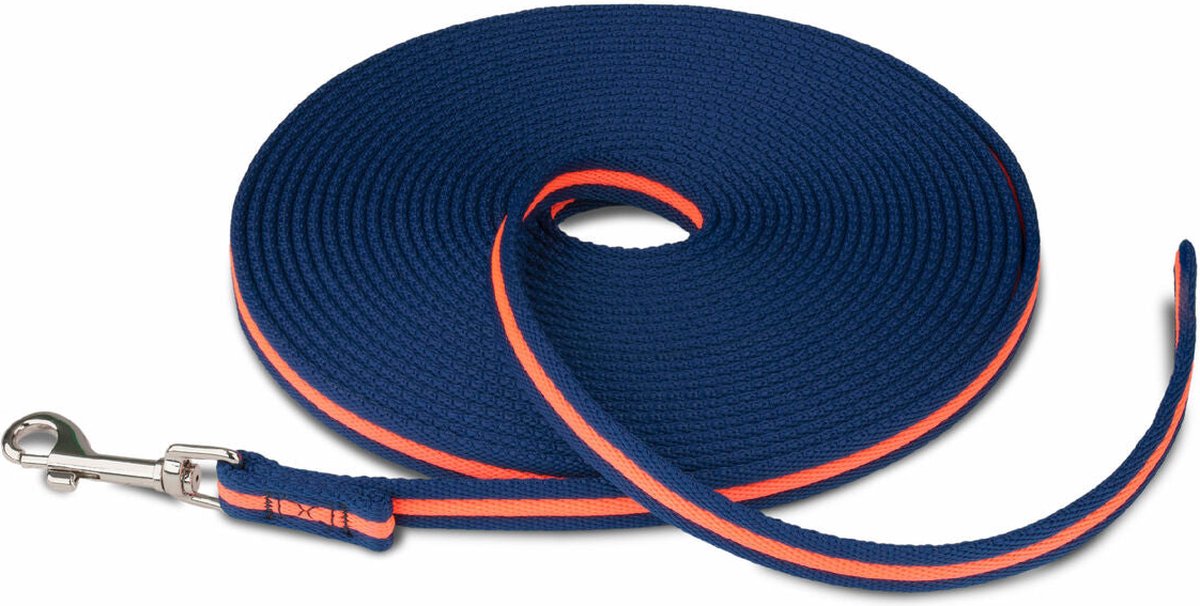 Coachi Trainingsleine Schleppleine blau - Koralle 10 Meter
