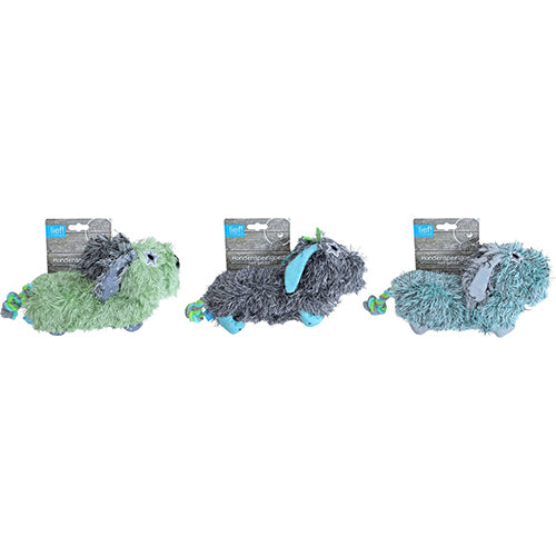 lief! Boys hondenspeelgoed - teckel met piep -28 cm - Kleur: assorti 1 stuk