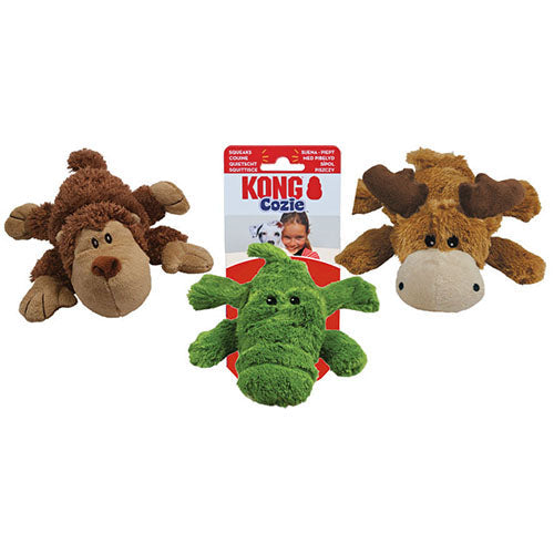 Kong Cozie Naturals - Hondenspeelgoed - S - 18 cm - Assorti
