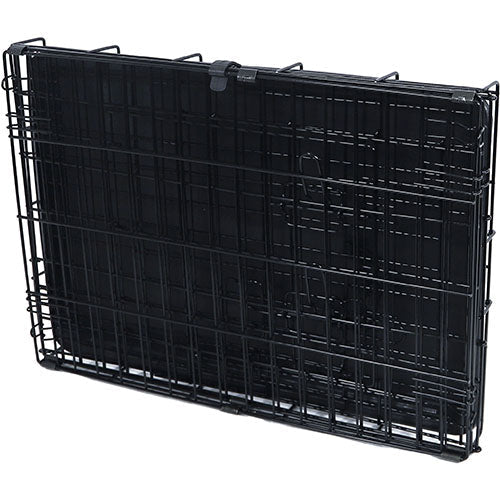 Hondenbench - draadkooi - 2 deurs - zwart