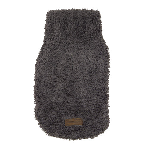 Animal Boulevard Hundepullover Outerwear Curlplush grau - 7 Größen