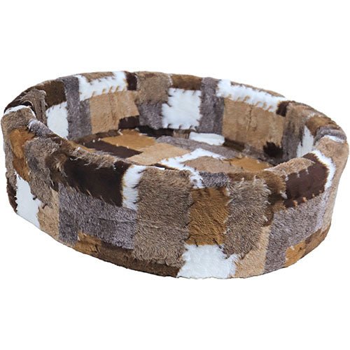 Boony zachte teddymand blok grijs of bruin