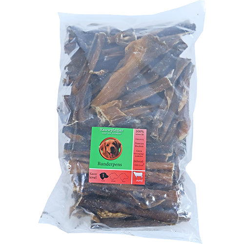 Natuurlijke Snack Rund - Runderpens verkrijgbaar in 80, 250 en 1000 gram