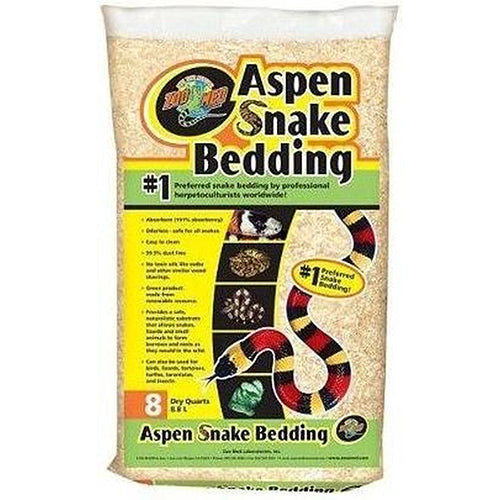 Zoo Med Aspen snake bedding 4,4 - 8,8 - 26,4 liter
