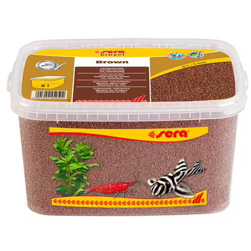 sera Natural gravel grind in verschillende kleuren