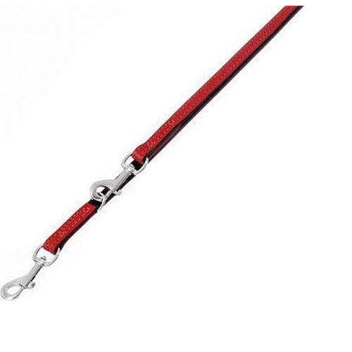 KARLIE Riem Vintage Trainingsleine rot 14 mm - 2 Meter lang