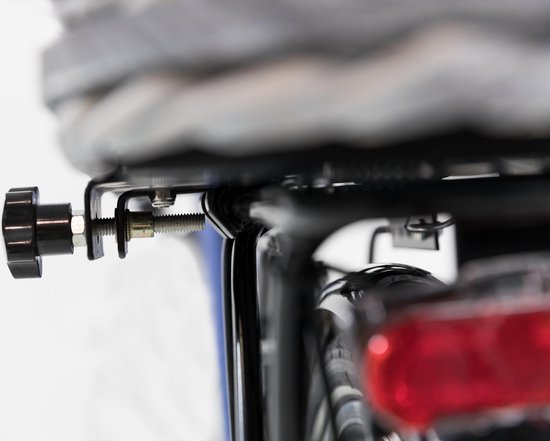 Trixie - Fietsmand - Bagagedrager - Met Rooster - Grijs - 55X35X49 cm