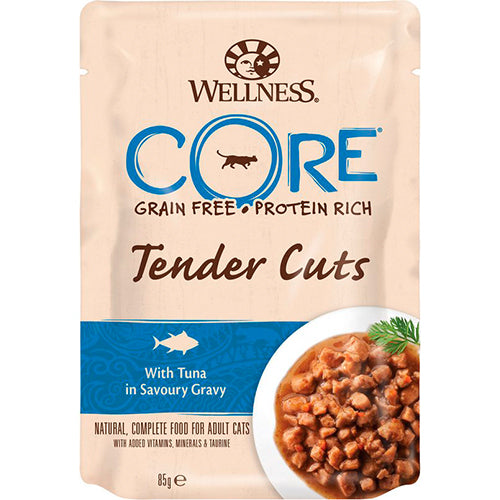 Wellness Core kattenvoeding - natvoer in zakje - 1 x 85 gram