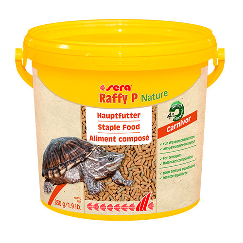 sera Raffy P nature schildpadvoer in verschillende maten