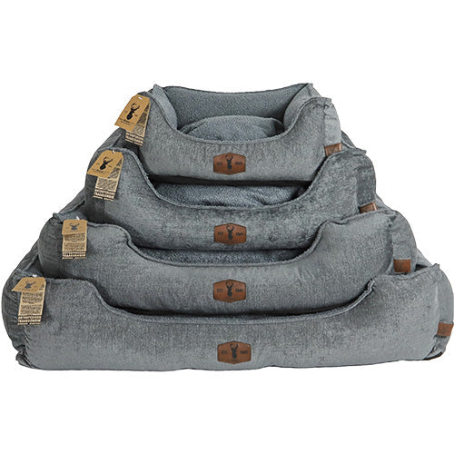 Boony est1941premium hondenmand orthopedisch shadow grijs