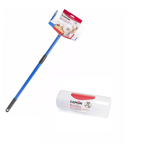 Camon Klebepinsel/Kleberolle mit Teleskopstiel oder Nachfüllpackung