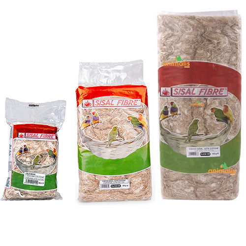 Kokos - sisal - jute - katoen 50 - 500 gr - 1 kg