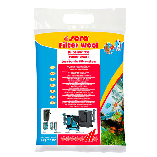 sera Filterwatten wit