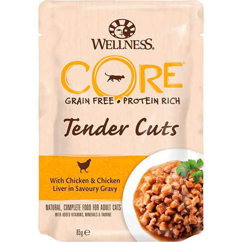 Wellness Core kattenvoeding - natvoer in zakje - 1 x 85 gram