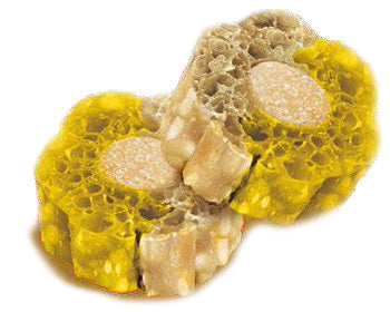Knash Woofa Loofa Bites Verdauungssnack mit Kürbis und Ingwer – 100 Gramm