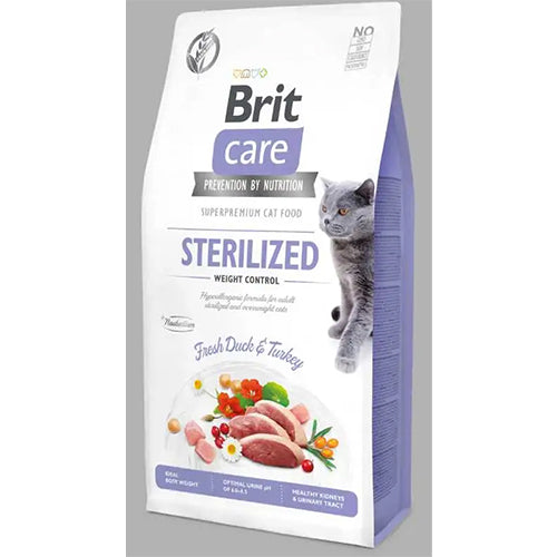 Brit Care Sterilisiert – Gewichtskontrolle – 7 kg