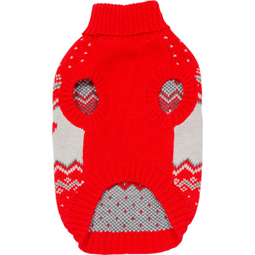 Jack and Vanilla Dogwalk Hondentrui Rood - Verkrijgbaar in 6 maten