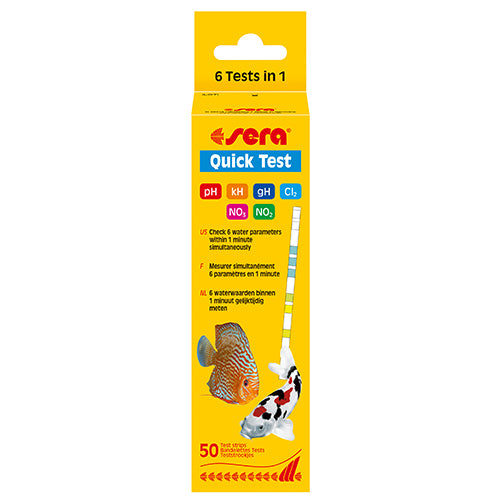 Sera Quick testset 50 stuks - Watertest - Water test strips