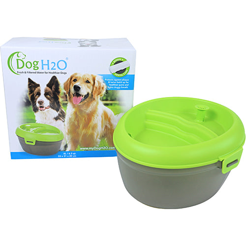 Drinkfontein hond H2O 6 Liter met filter