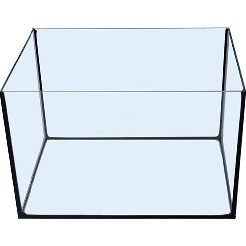 Aquarium gelijmd met zwarte kit in verschillende maten