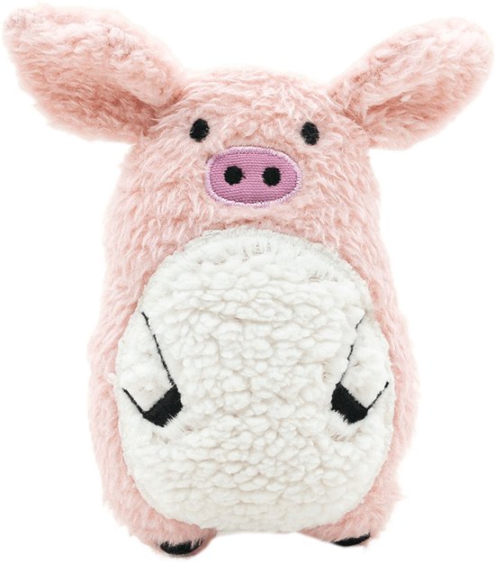 Jack and vanilla puppyspeelgoed BarnYard - biggetje - varken - 18 cm