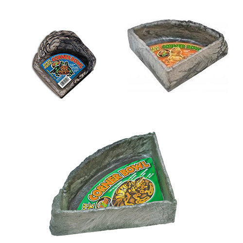 Zoo Med hoek waterschaal Rock corner dish