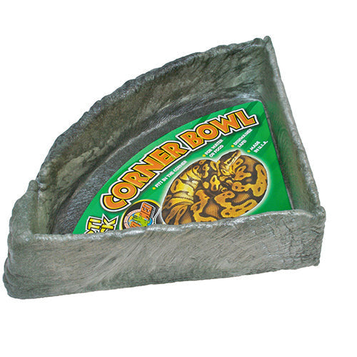 Zoo Med hoek waterschaal Rock corner dish
